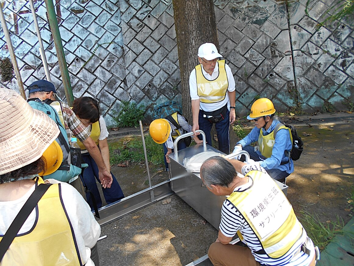 災害に備える活動