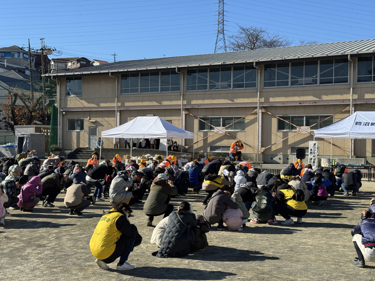 鷺沼町会「防災訓練」を開催しました