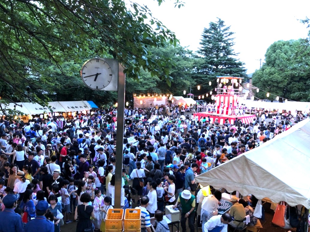 納涼盆踊り／町内会最大のイベントです