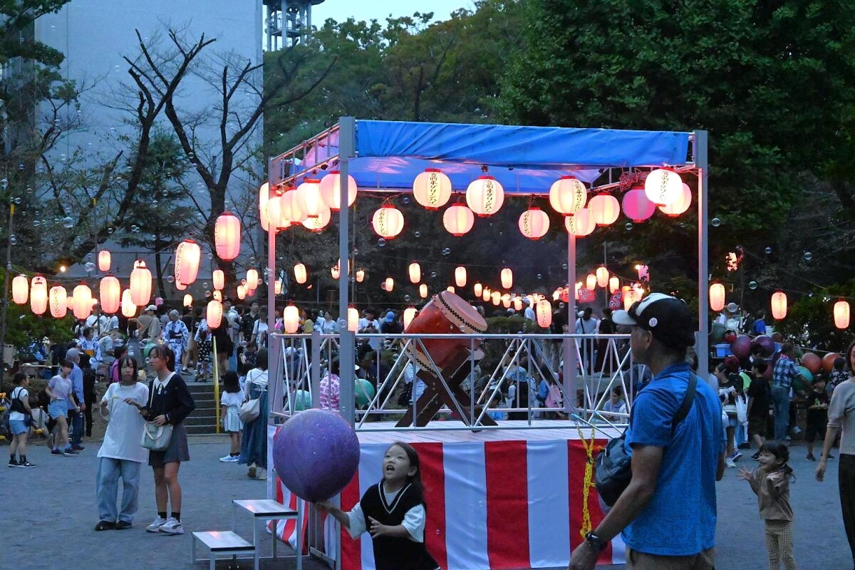 暑さを避けて、秋祭りにしました