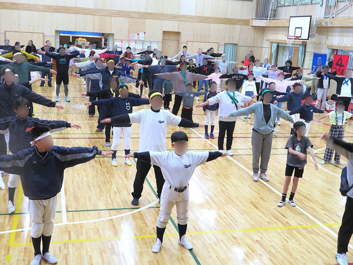 スポーツ大会／平小学校にて開催