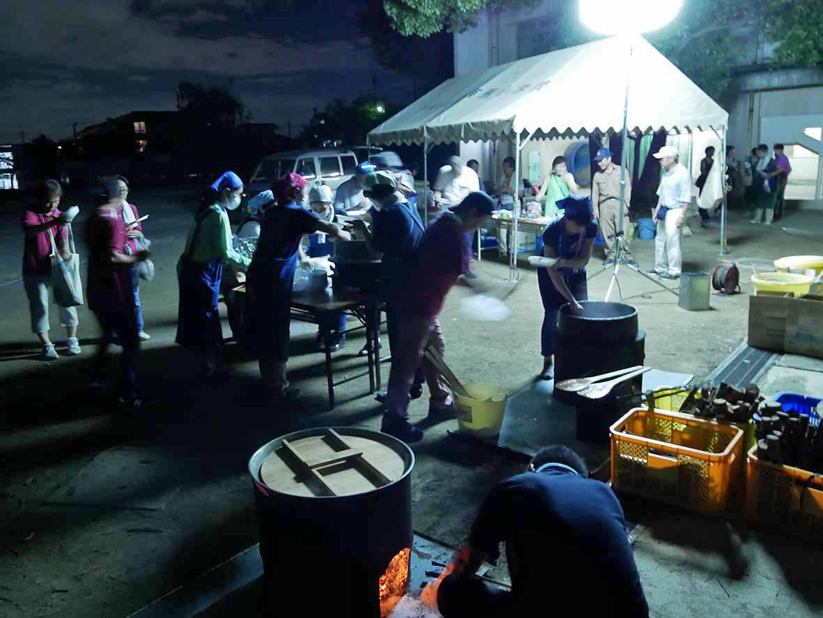 避難所開設訓練（有馬町会）