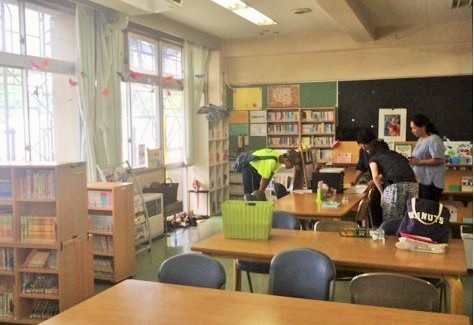 稗原小学校（図書室開放）