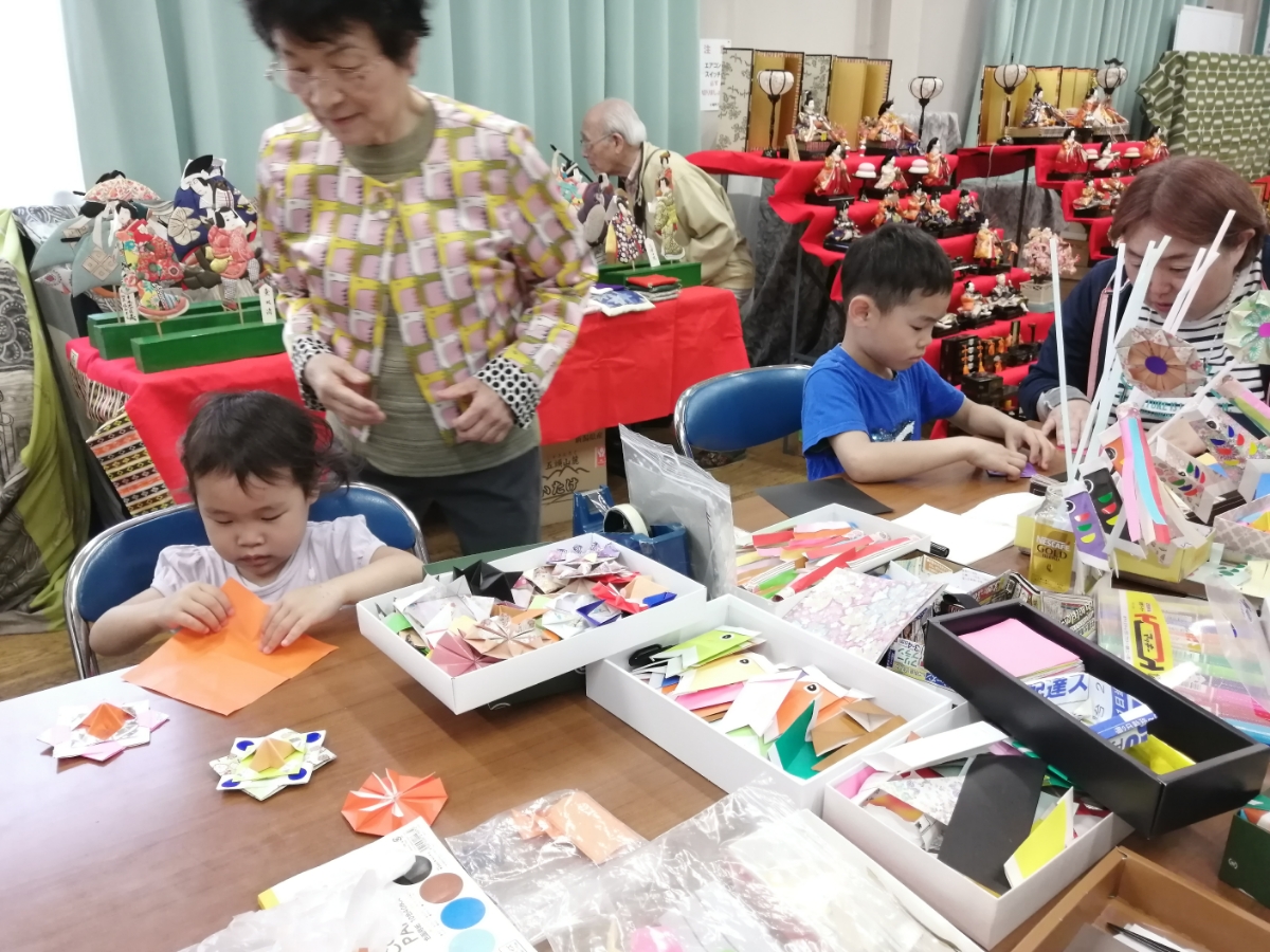 お雛様と五月人形飾り